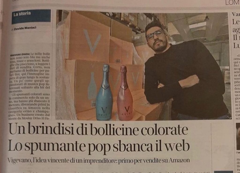 Aviva Wines, 2019 — lancio con Fedez